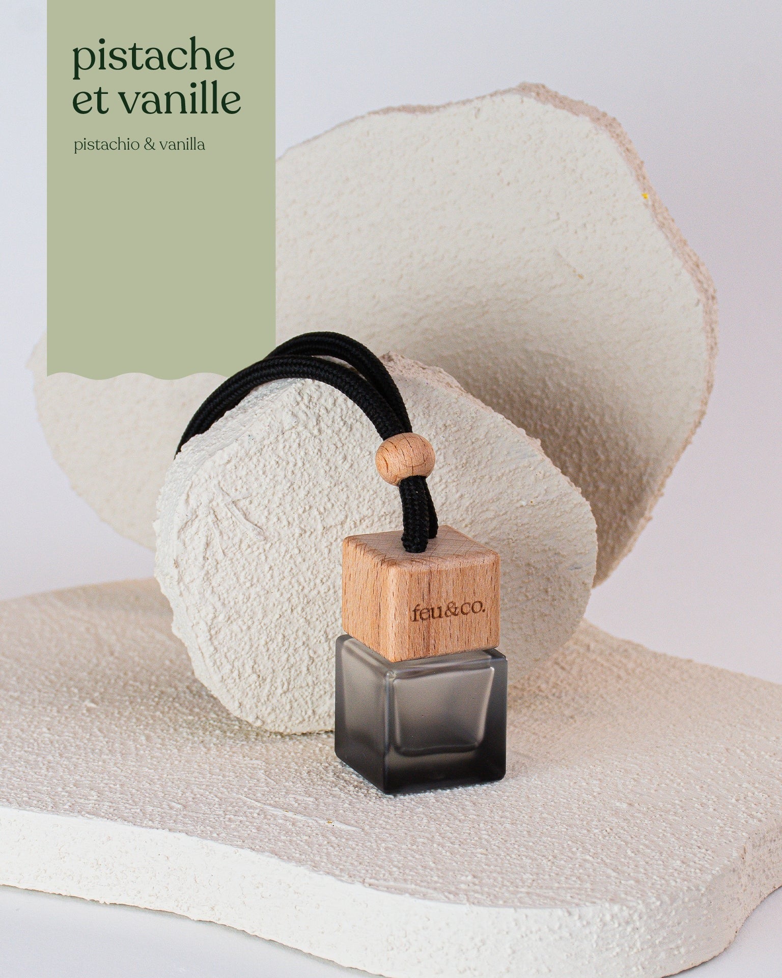 Diffuseur voiture - Pistache et vanille