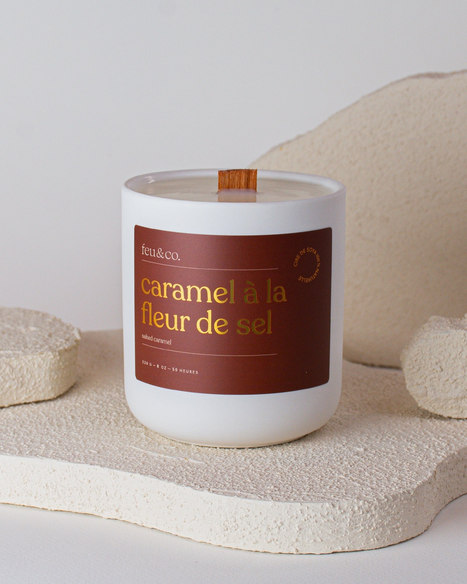Chandelle - Bourbon et cuir