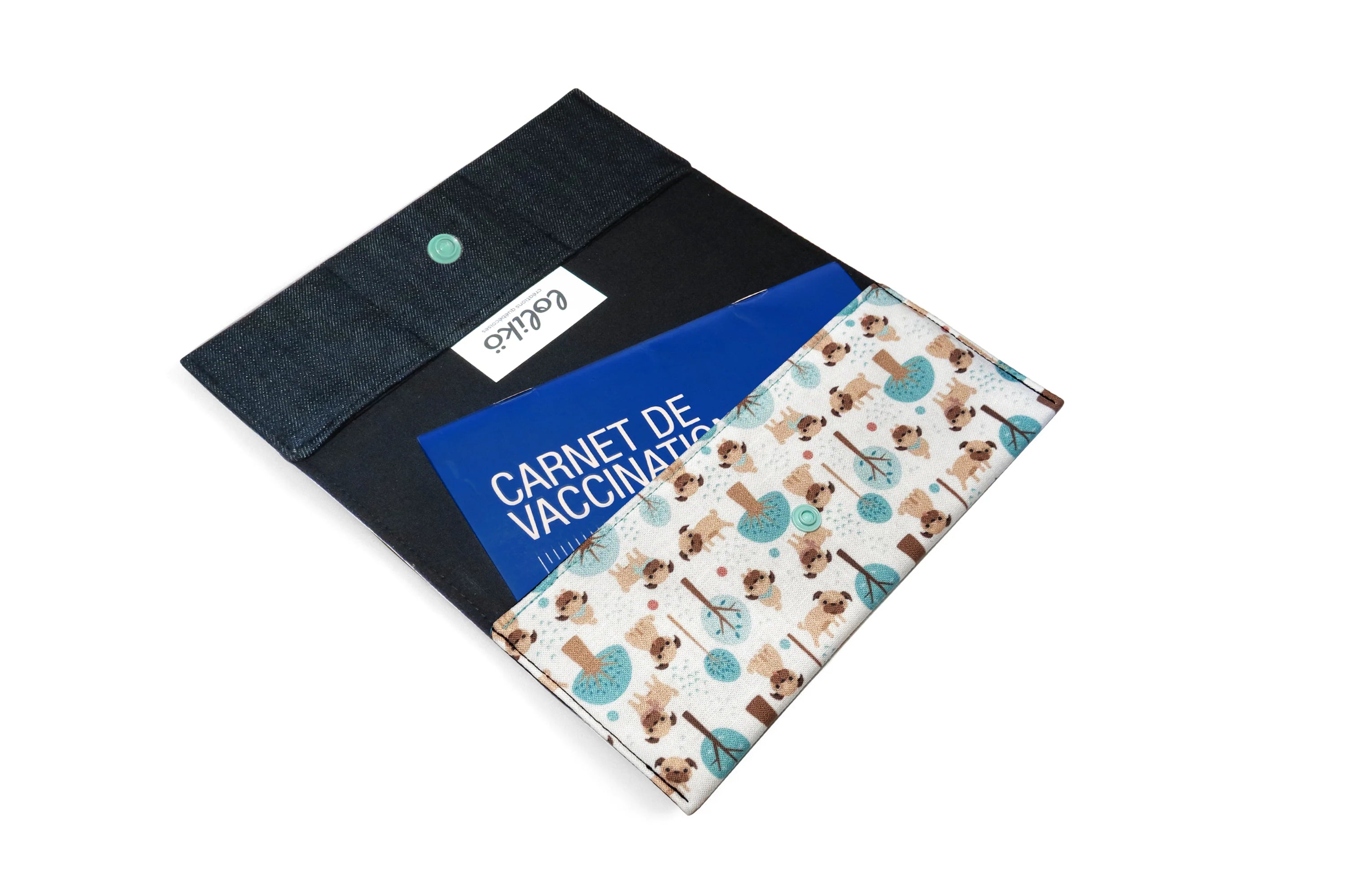 Protège carnet santé personnalisable -  Chien