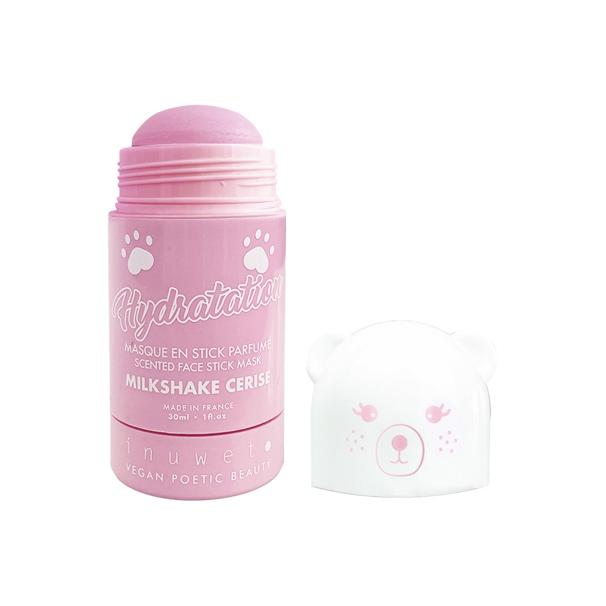 Masque visage à l'argile- HYDRATANT (Cerise)