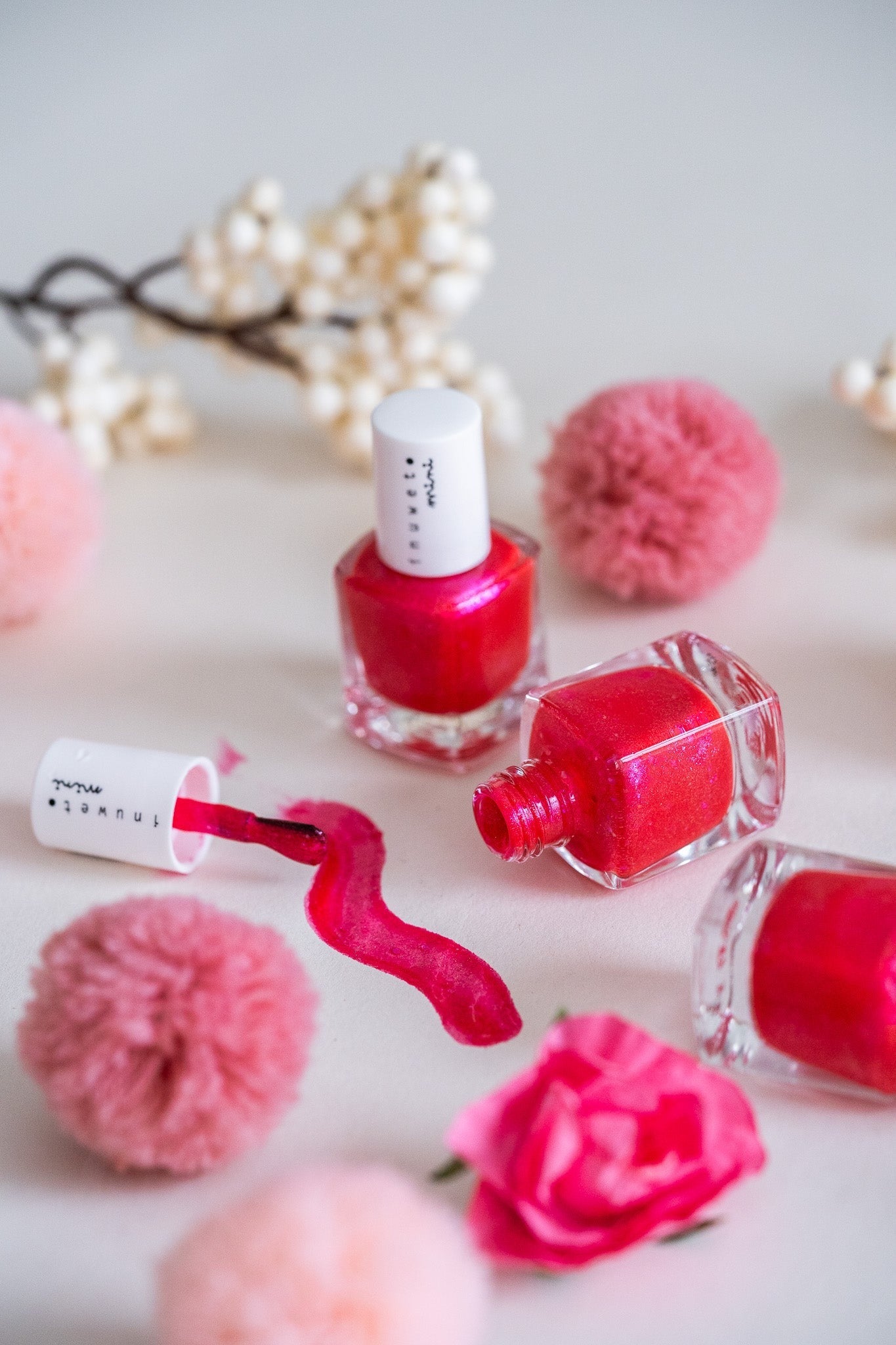 Vernis parfumé- Fushia (Fraise)