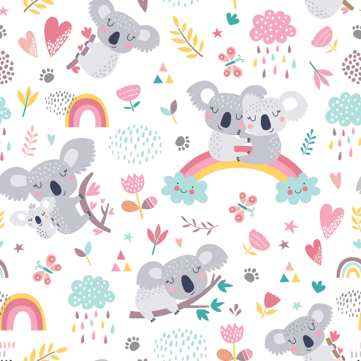 Couverture en minky - Koalas 3