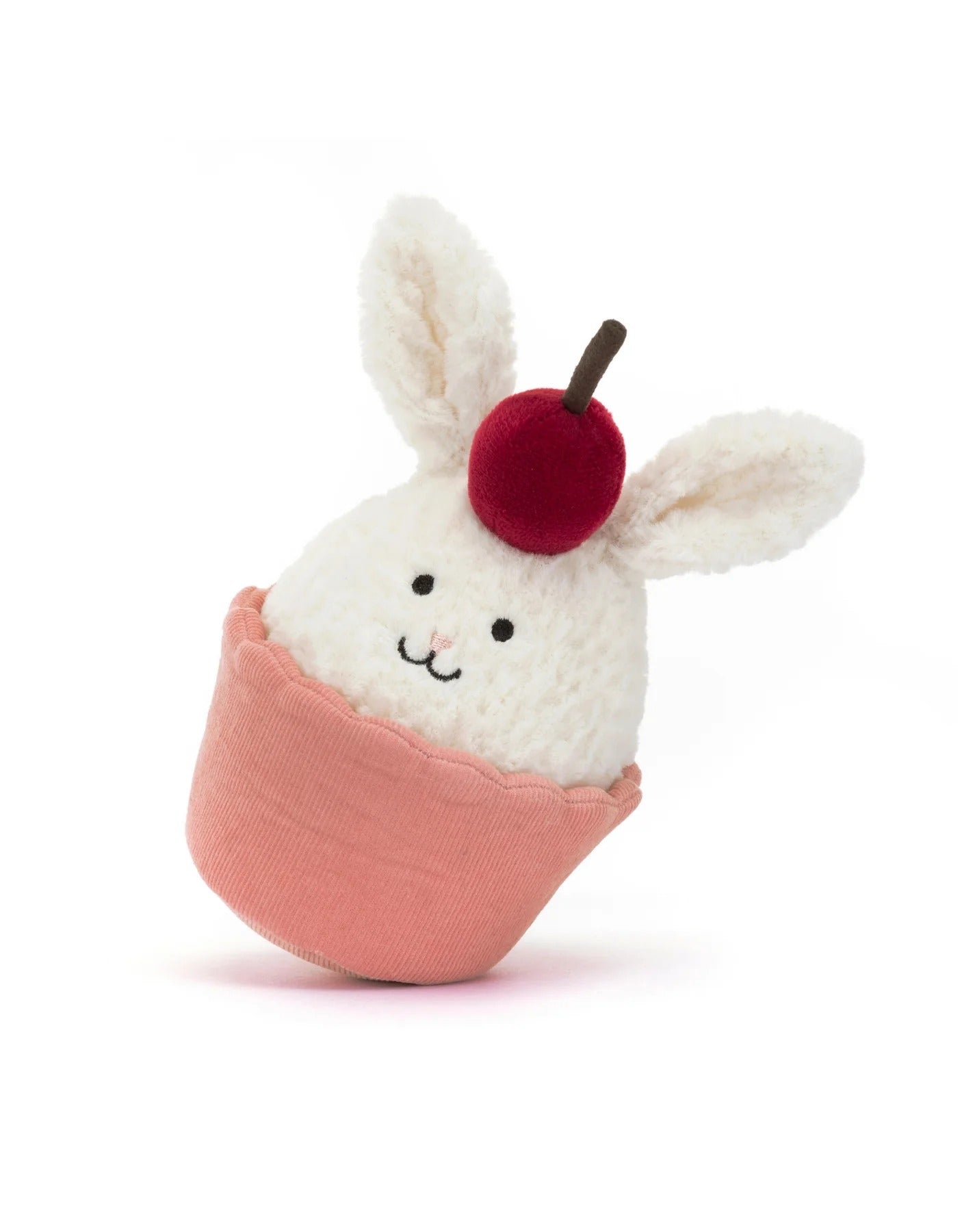 Peluche - Lapin cupcake délicat