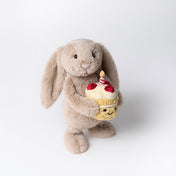 Peluche - Bashful Beige Bunny 'Birthday
