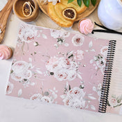 Livre de recettes avec rabats - Pivoine