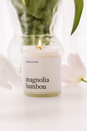 Chandelle de soya - Magnolia bambou
