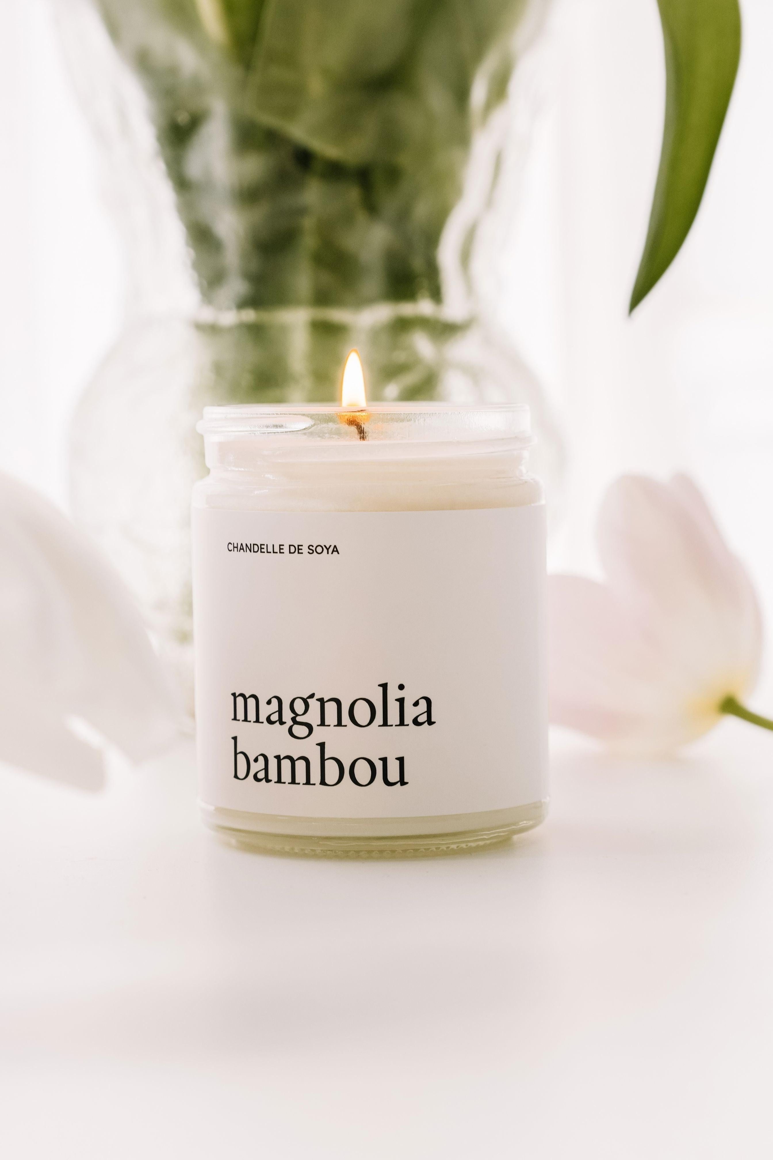 Chandelle de soya - Magnolia bambou