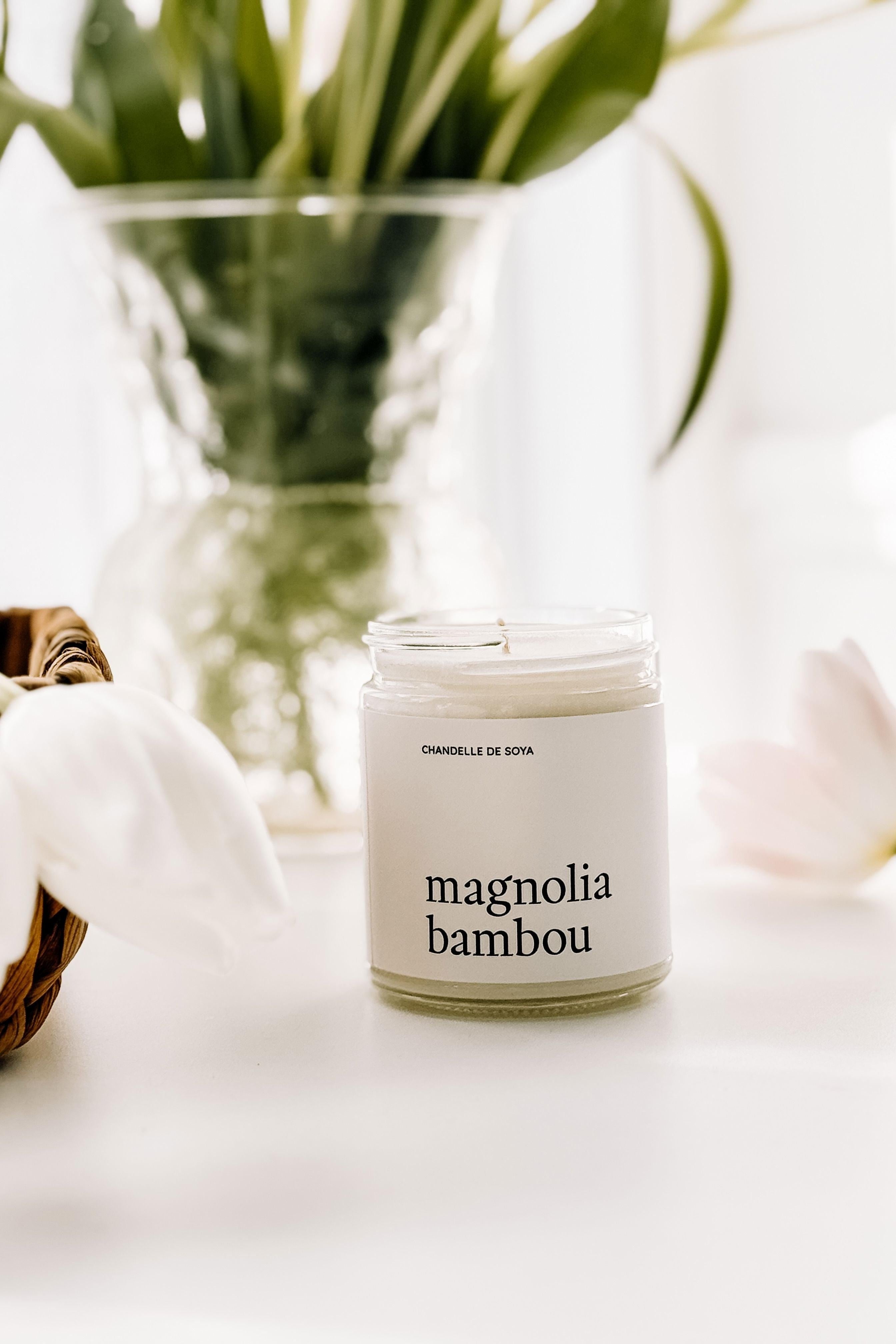 Chandelle de soya - Magnolia bambou