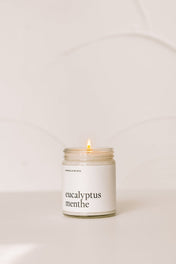 Chandelle de soya - Huile essentielle - Eucalyptus menthe
