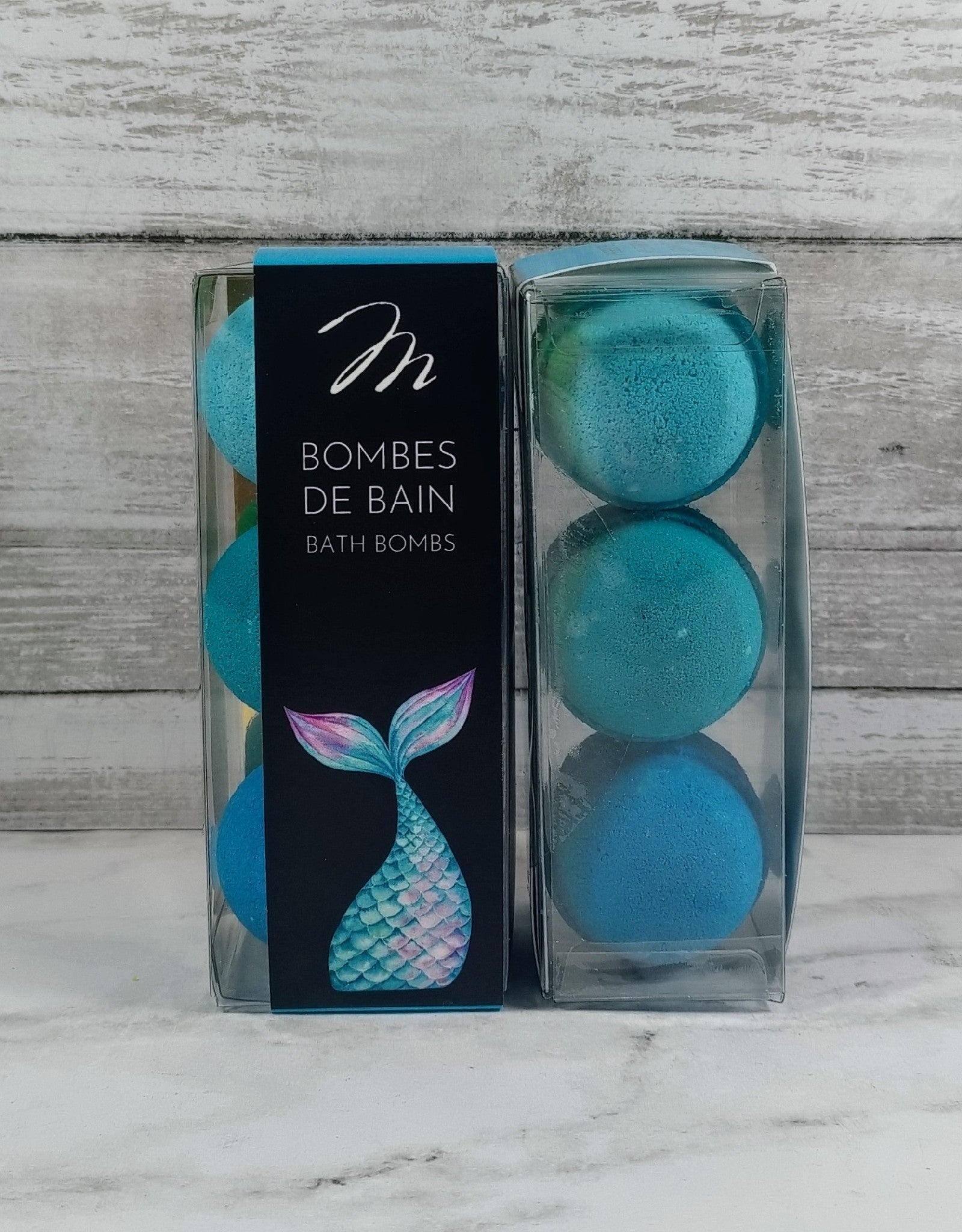 Bombes de Bain - Sirène Océanique (Paquet de 3)