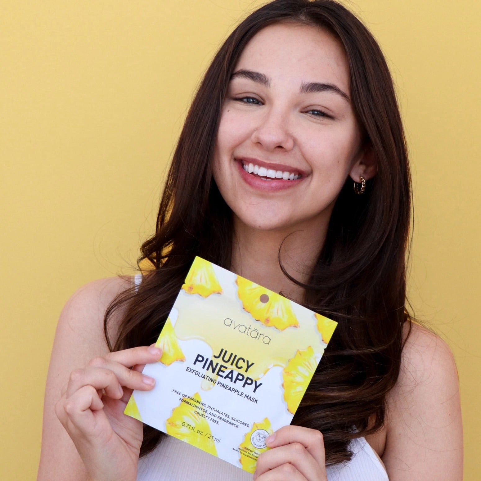 Masque exfoliant en tissu - Ananas Juicy Pineappy