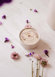 Bougie réutilisable - Lilas
