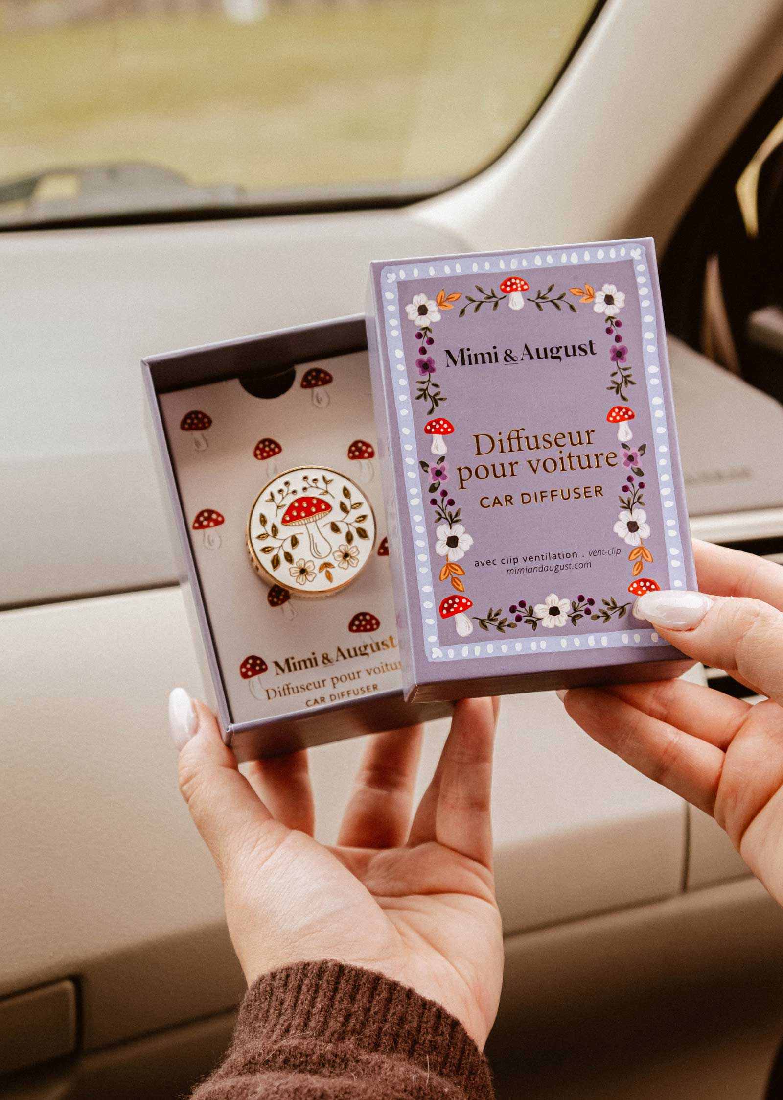 Diffuseur pour voiture - Champignon