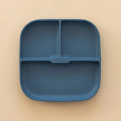 Assiette avec succion Minika - Indigo