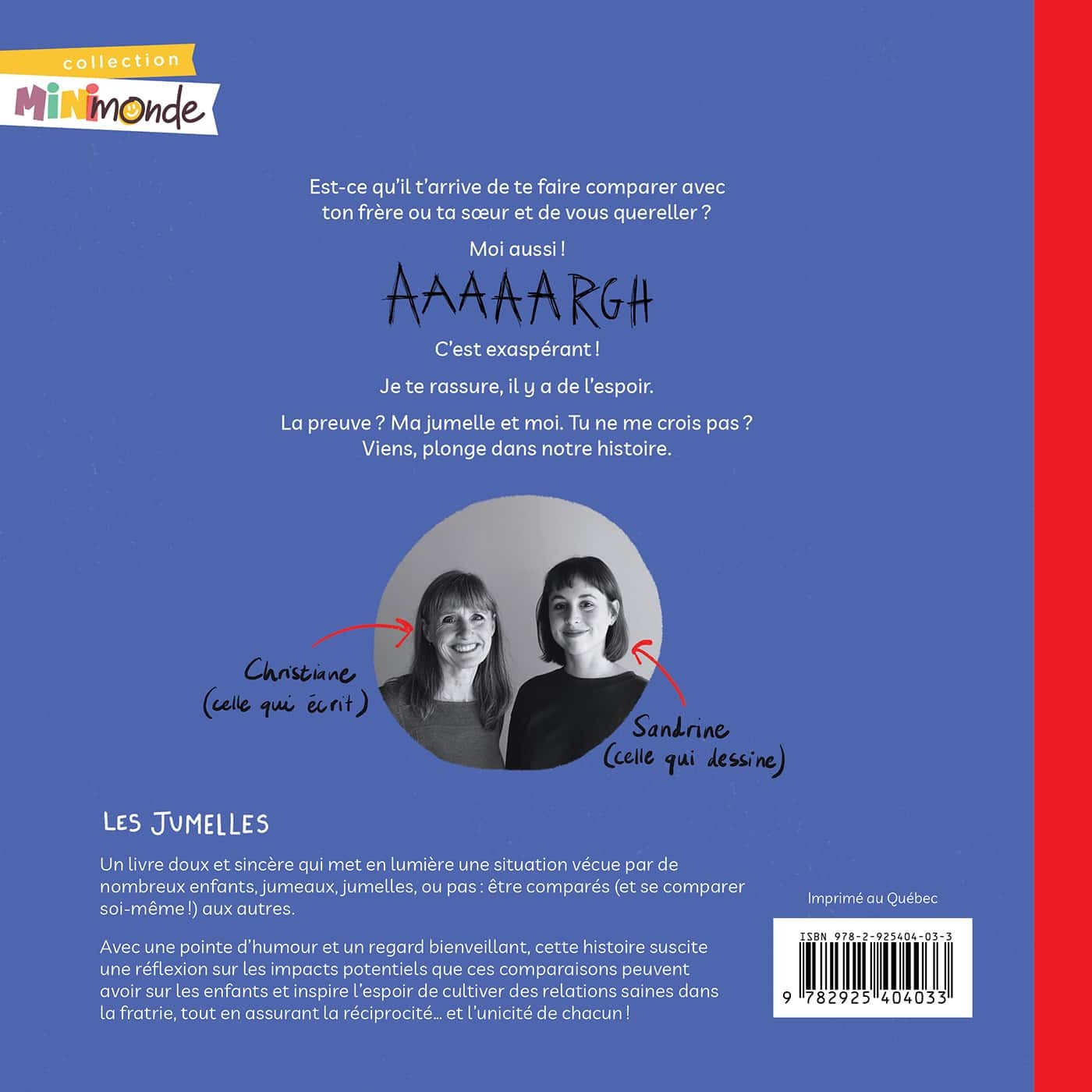 Livre -  Les jumelles
