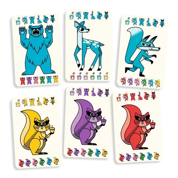 Jeu de cartes - Mix family