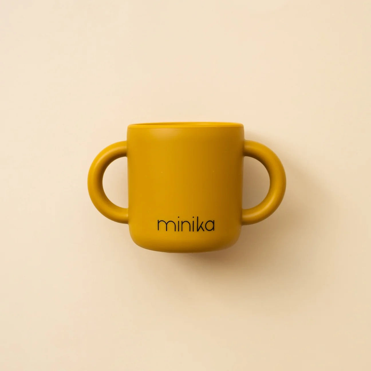 Tasse d'apprentissage avec poignées -  Ocre