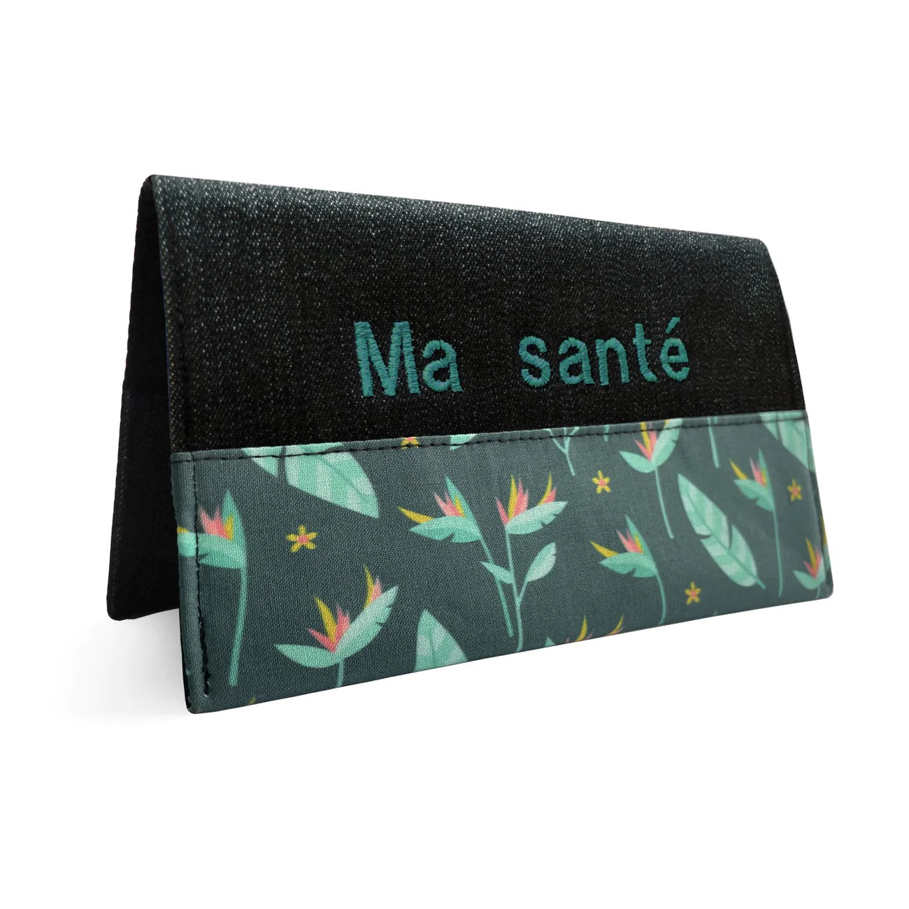 Protège carnet santé personnalisable - Oiseau du paradis