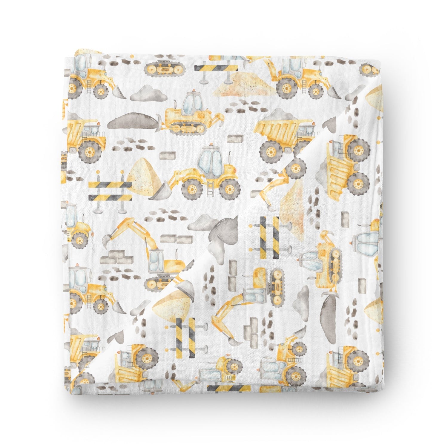 Couverture mousseline de bambou -Chantier de construction