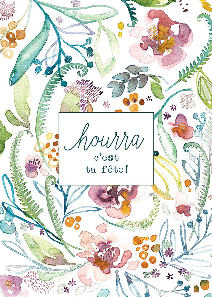 Carte de souhaits - C'est ta fête