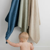 Serviette à capuchon pour bébé - Ours