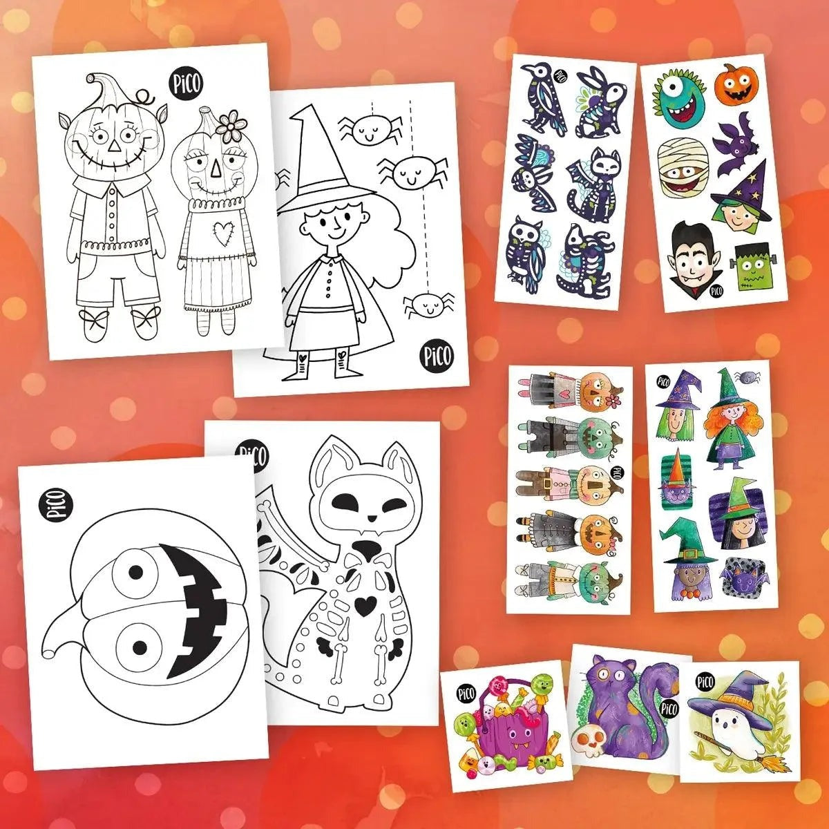 Tatouage - Ensemble surprise - Halloween