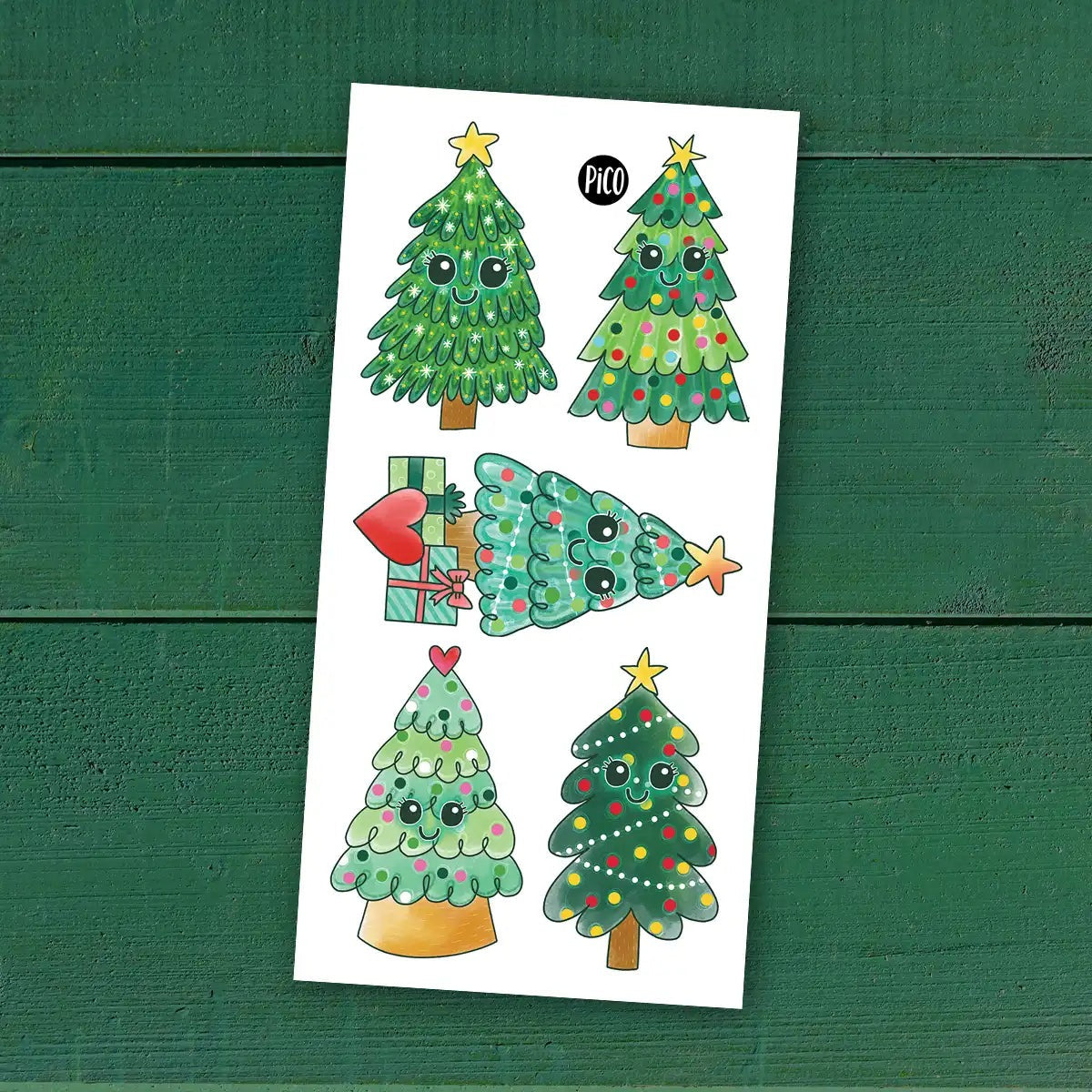 Tatouage - Les sapins de Noël