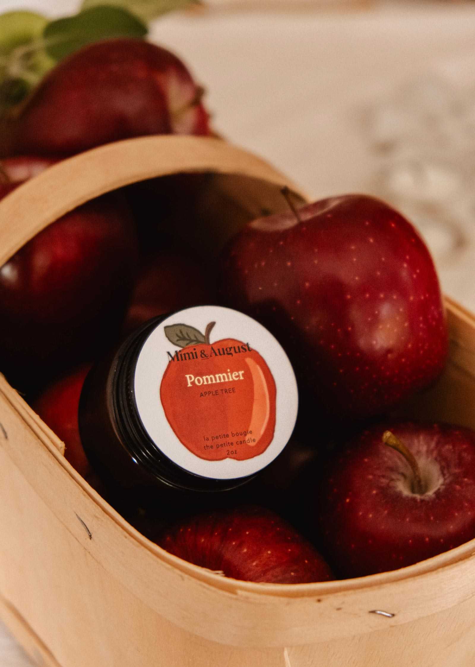 Bougie de Soya 2 oz - Pommier