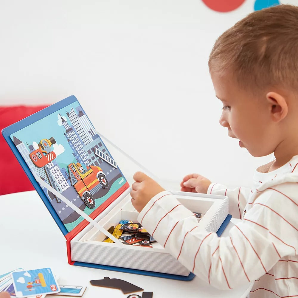 Jeu Magnétibook - Pompiers