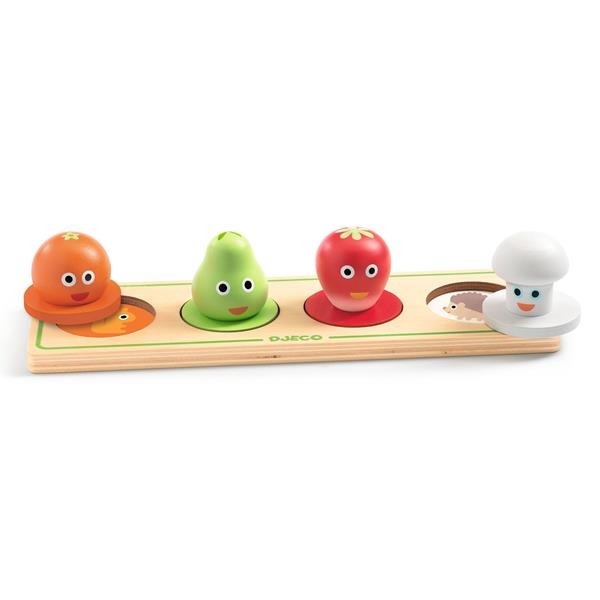 Casse-tête bois  - Vegi'n'Co / 4 pcs