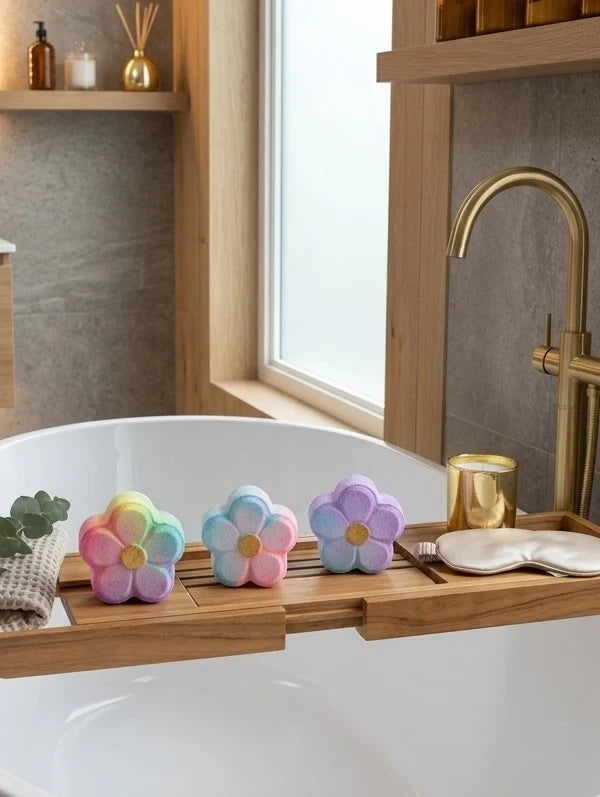 Bombe de bain - Fleur à l'unité aléatoire