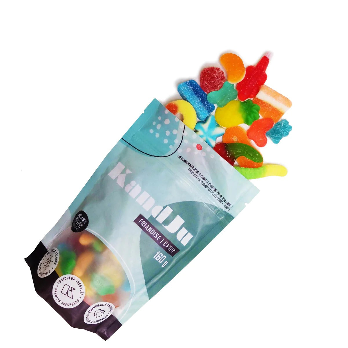 Sac bonbons à fermeture - Mélange régulier