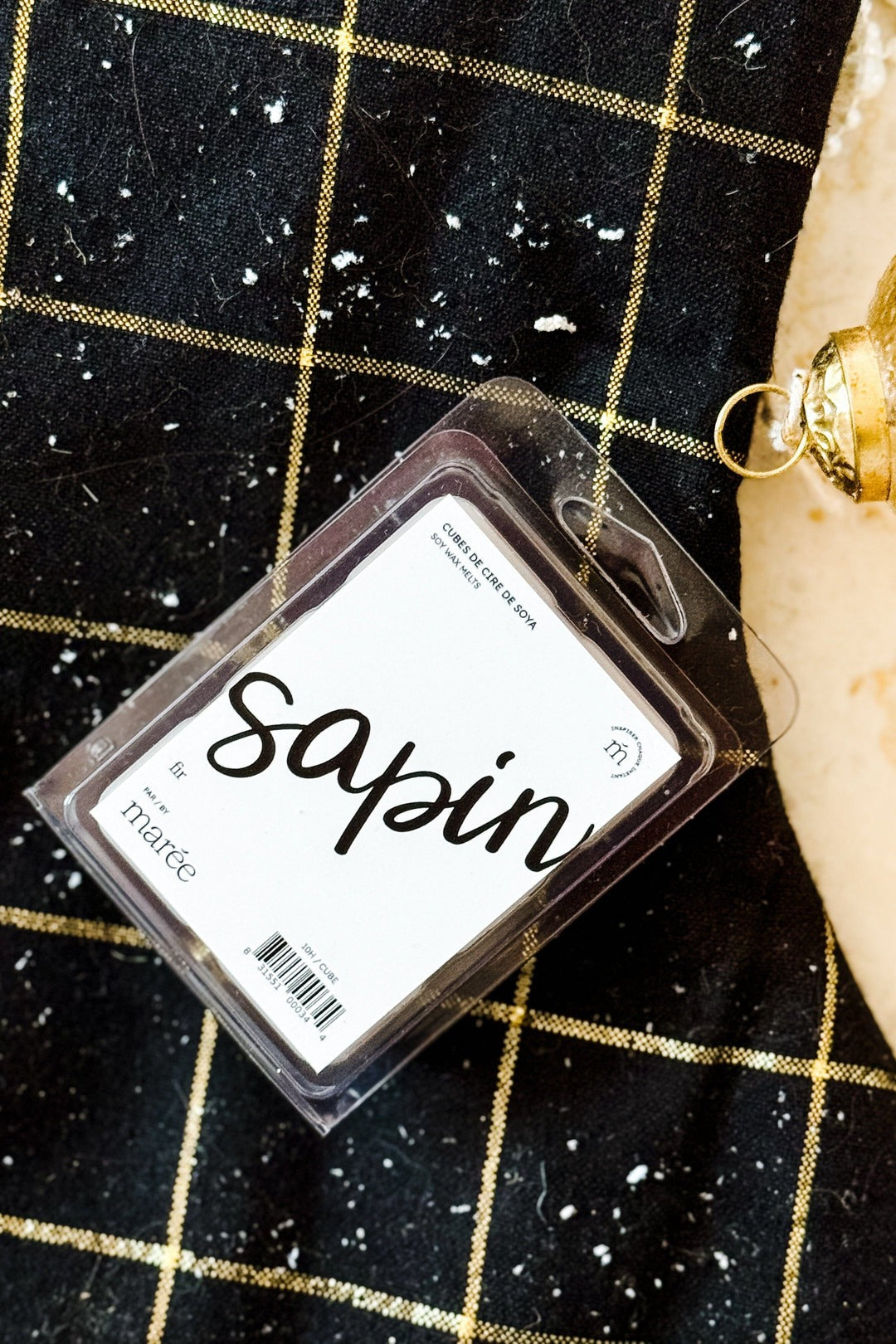 Cubes de cire - Sapin