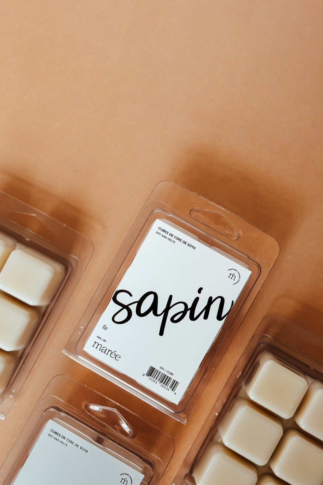 Cubes de cire - Sapin