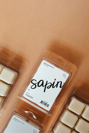 Cubes de cire - Sapin