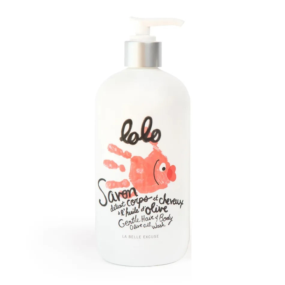 Savon Délicat 2-en-1 Corps et Cheveux Bébé - Lolo et Moi