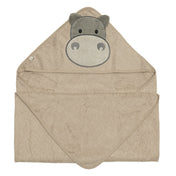 Serviette à capuchon pour bébé - Hippo