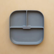 Assiette avec succion Minika - Stone