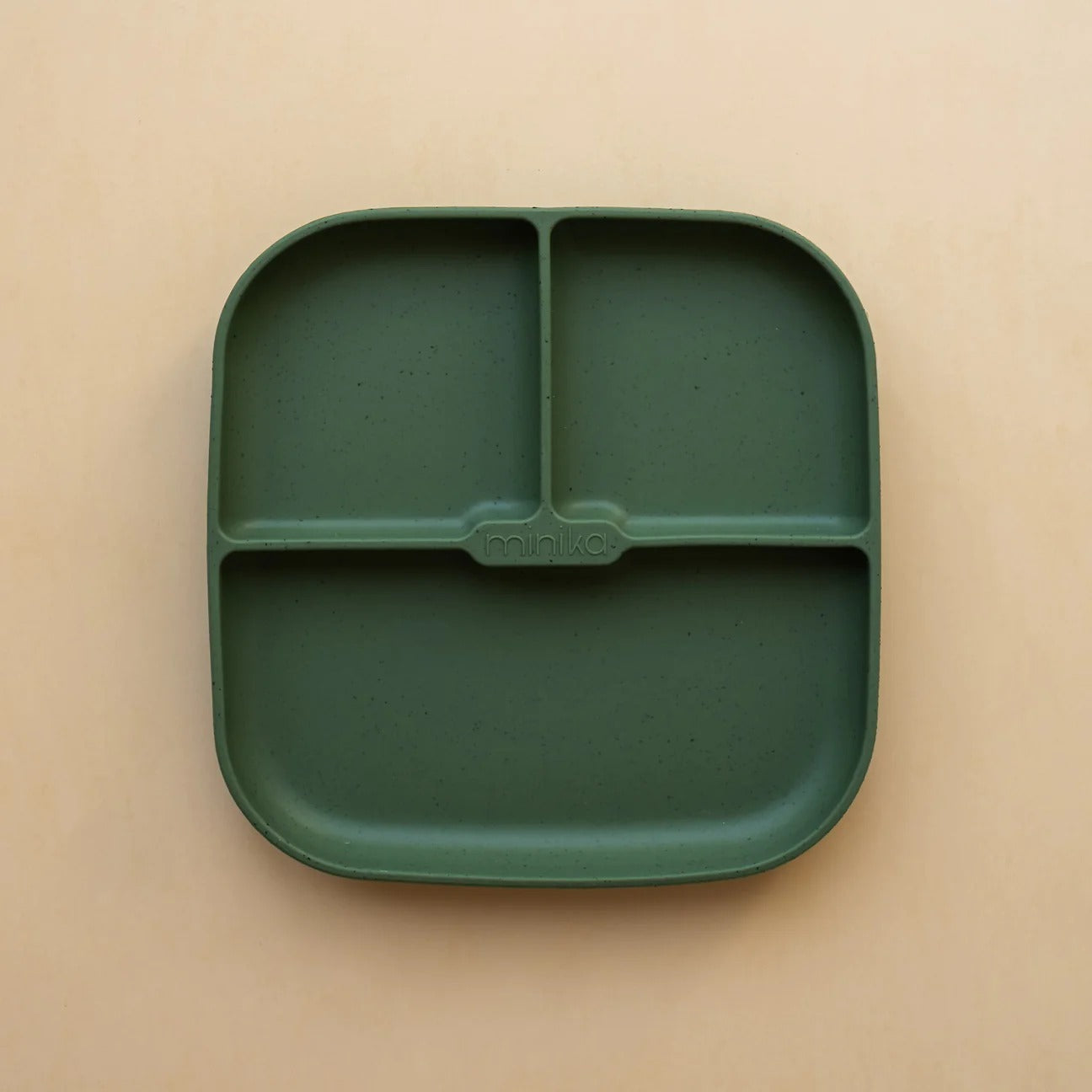 Assiette avec succion Minika - Leaf