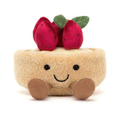 Peluche - Amuseables Fleurette Tarte Aux Fraises (Réservation  - dispo mi-juillet )