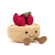 Peluche - Amuseables Fleurette Tarte Aux Fraises (Réservation  - dispo mi-juillet )