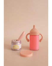 Coffret Cadeau - Gâteau d'Anniversaire et Lait à la Fraise