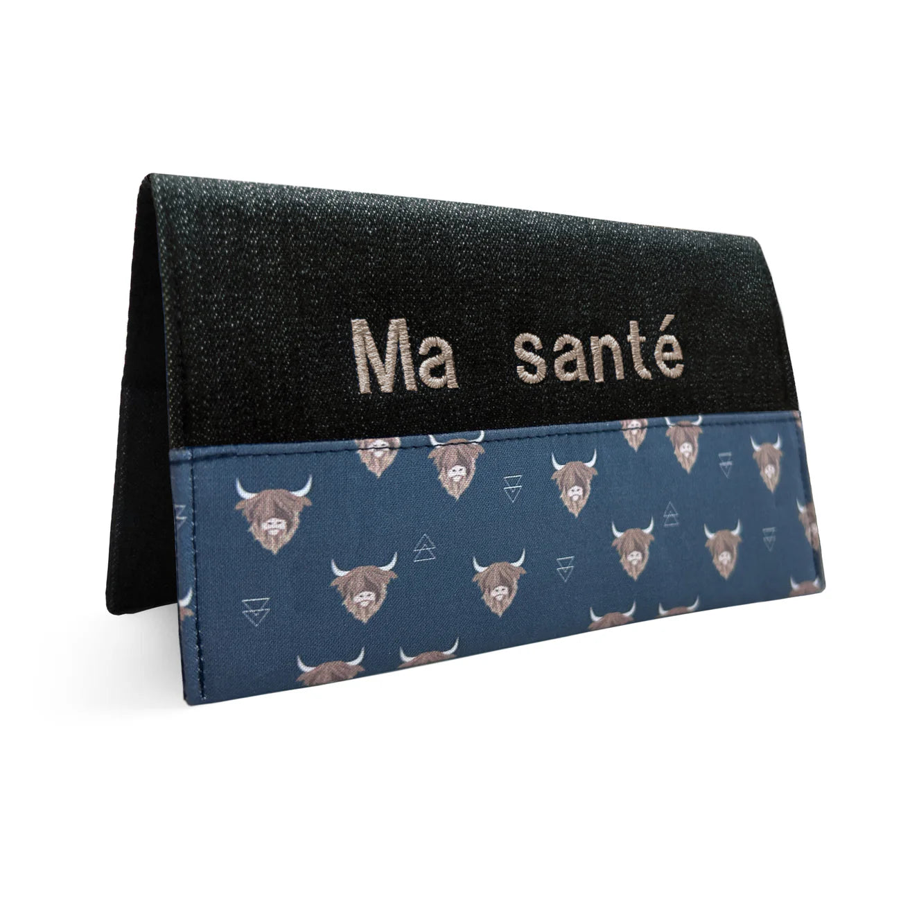 Protège Carnet Santé Personnalisable Lolikö - Vache Highland