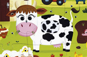 Casse-tête tactile - Ferme - 20 morceaux