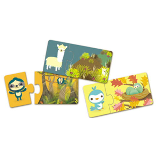 Puzzle duo / Cache-cache