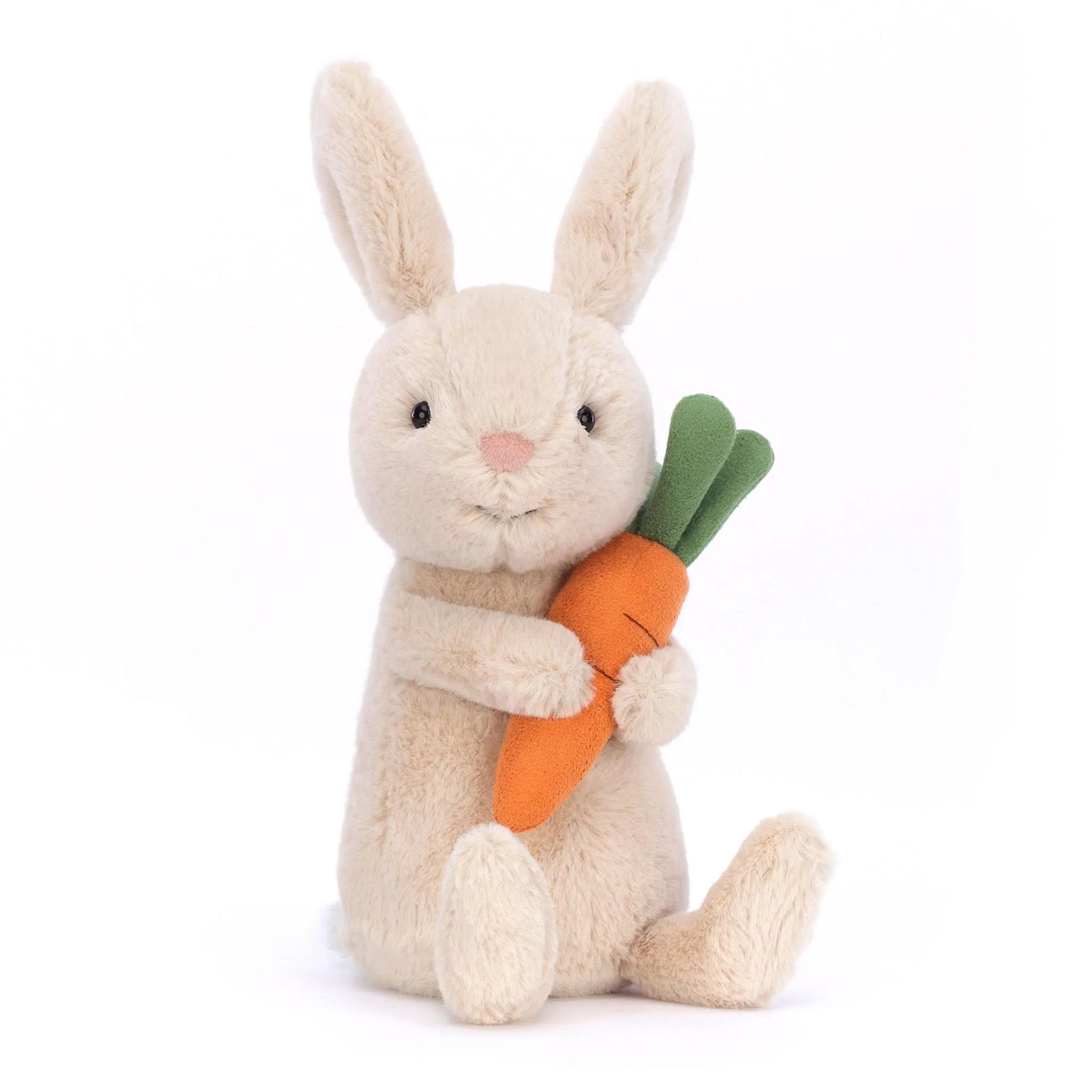Peluche lapin avec carotte